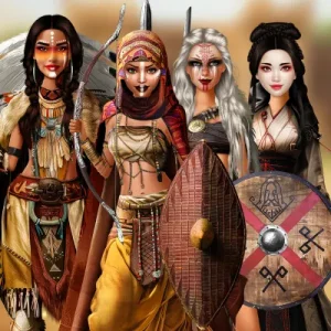 لعبة فتيات الحرب الأسطورية