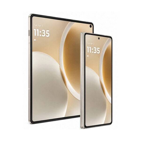 Motorola Razr Fold 5G color Pantone Lily White