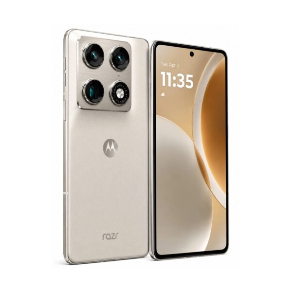 Motorola Razr Fold 5G color Pantone Lily White